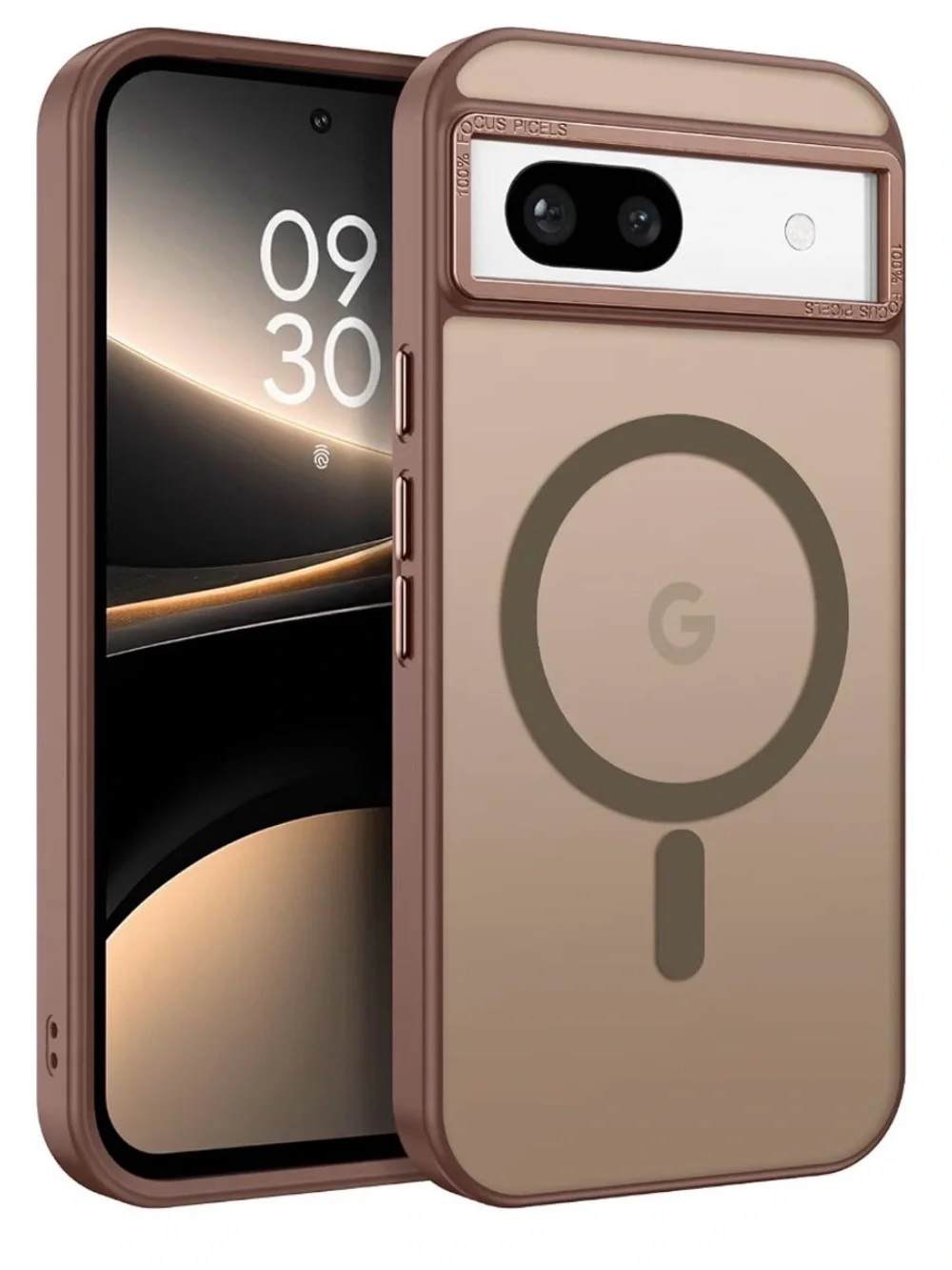 Google Pixel 8a Magnetic Case and 2 screen